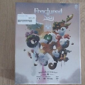 Fractured Sky Board Game Crafted by IV  Studios 1-5 Players NISP